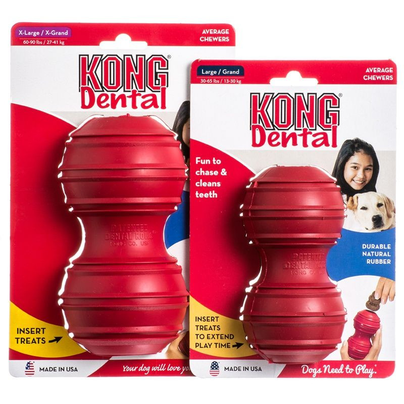 KONG Dental - Dental Care and Interactive Dog Toy