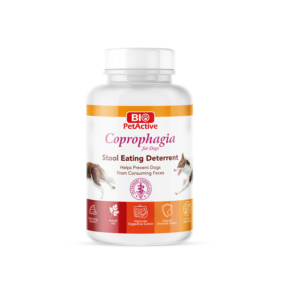 Bio PetActive Coprophagia – Stool Eating Deterrent for Dogs