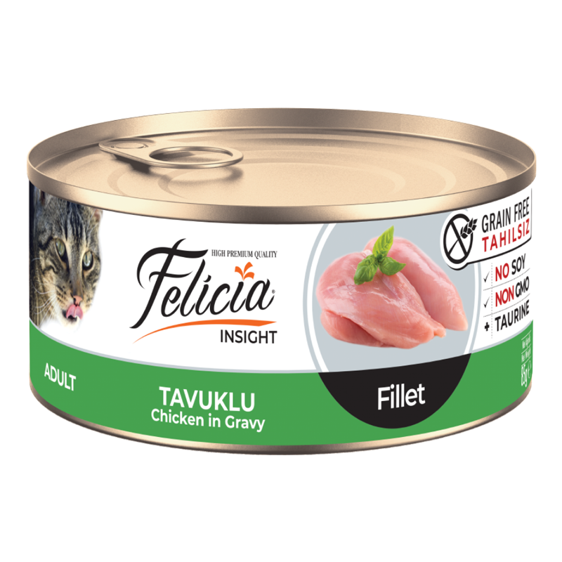 Felicia Grain-Free Chicken Fillet Wet Cat Food (Adult)
