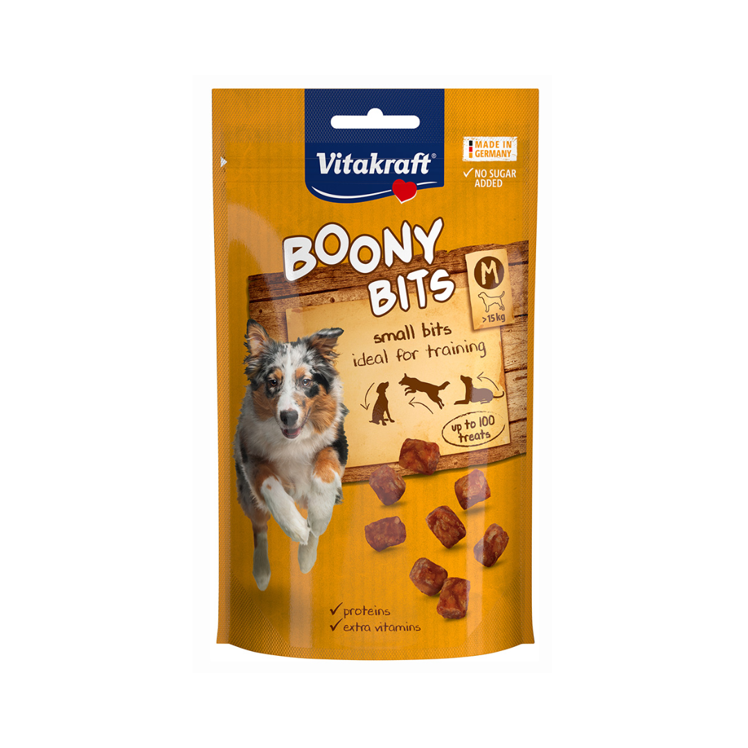 Vitakraft Boony Bits – Soft Training Treats for Dogs (Medium Dogs >15 kg)