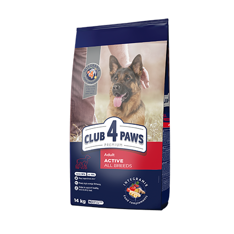 Club 4 Paws Premium for Active Adult Dogs