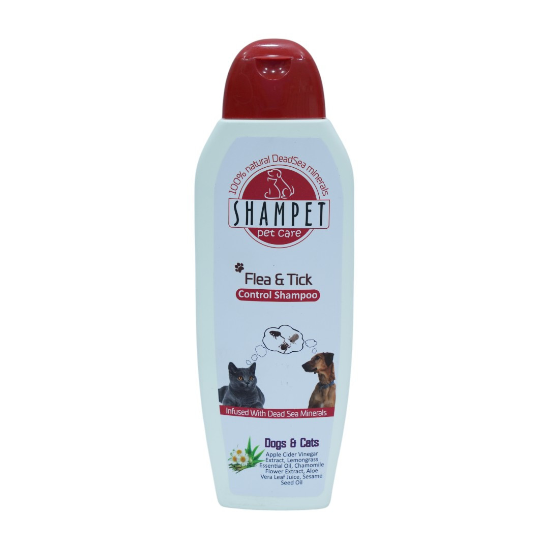 Shampet Flea & Tick Control Shampoo for Dogs & Cats