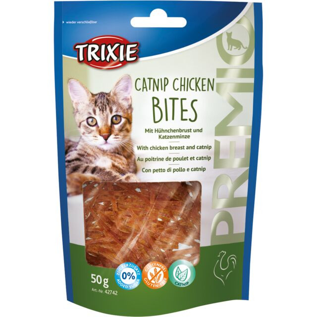 Trixie Premio Bites with Chicken Breast and Catnip (50 g)