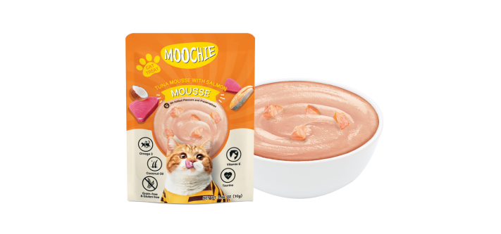 Moochie Tuna Mousse with Salmon