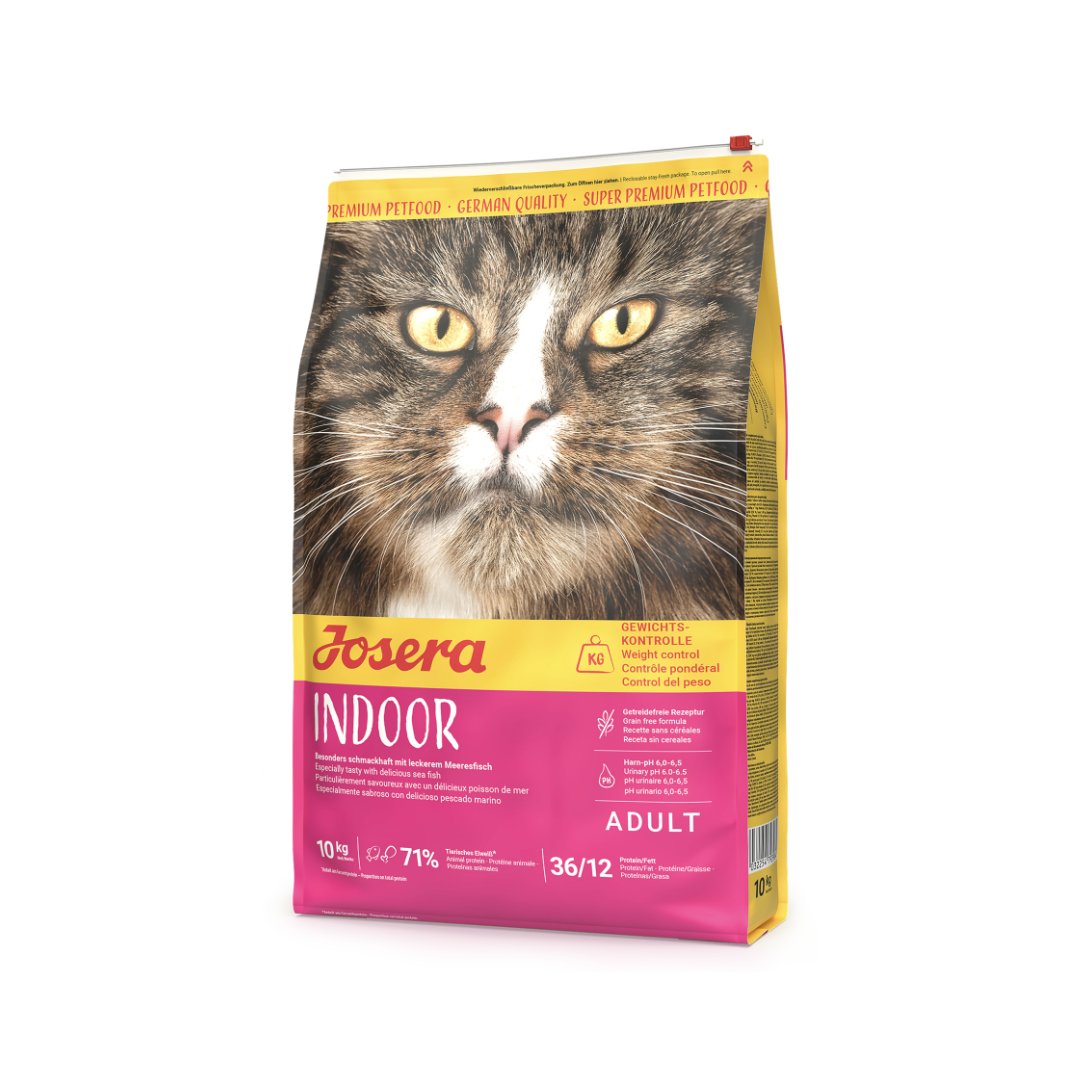 Josera Indoor Adult Grain-Free Dry Cat Food – Seafood Formula
