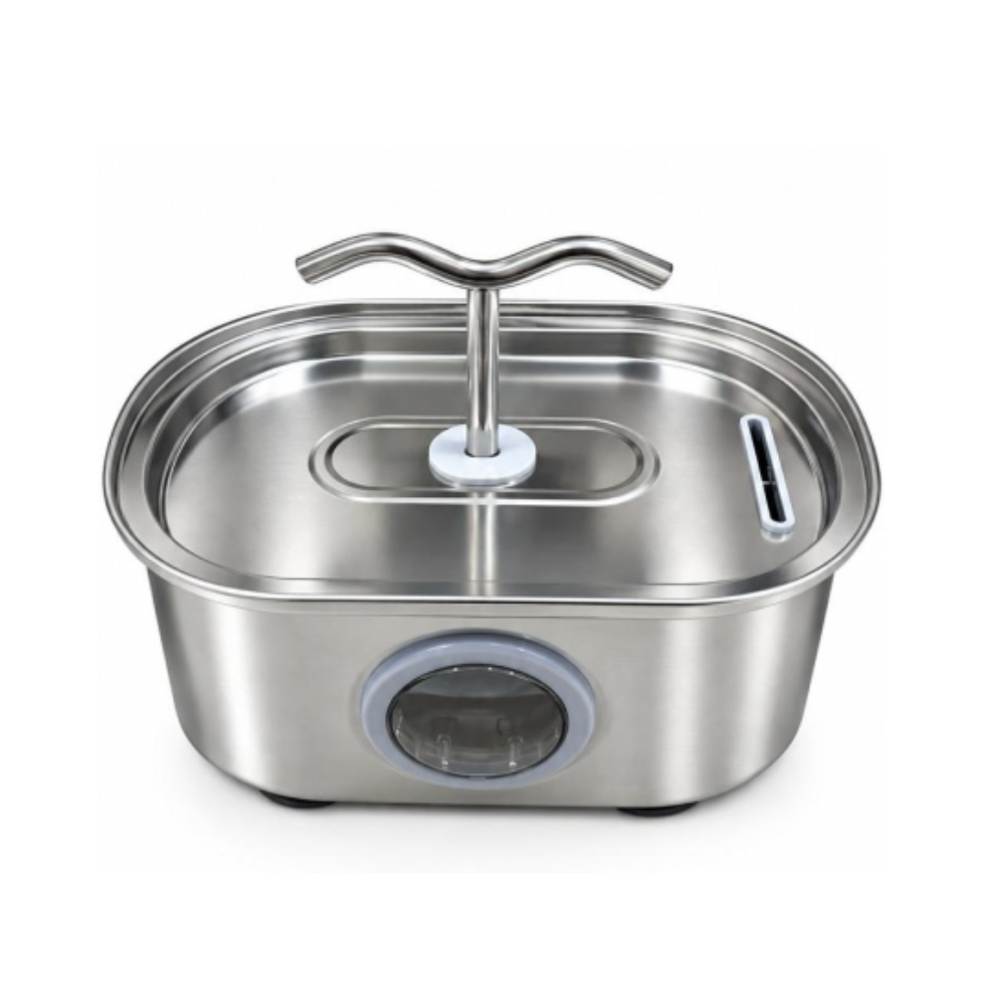 Stainless Steel Pet Water Fountain – 3.2 L