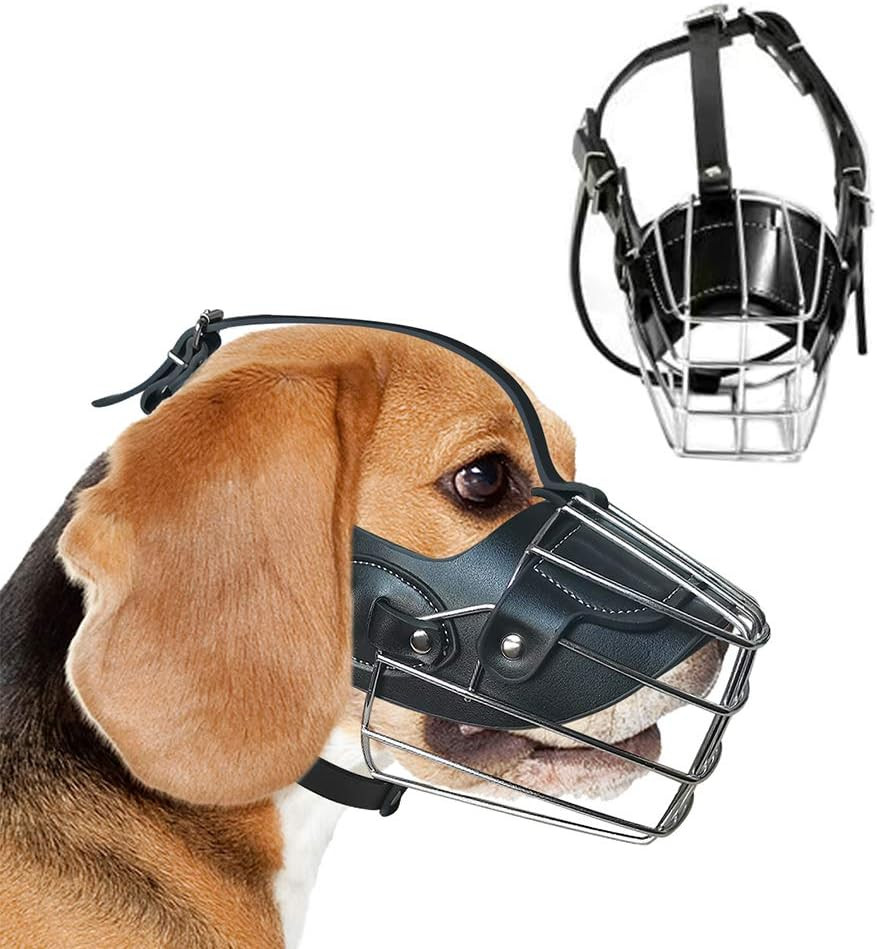 Adjustable Metal Wire Dog Muzzle