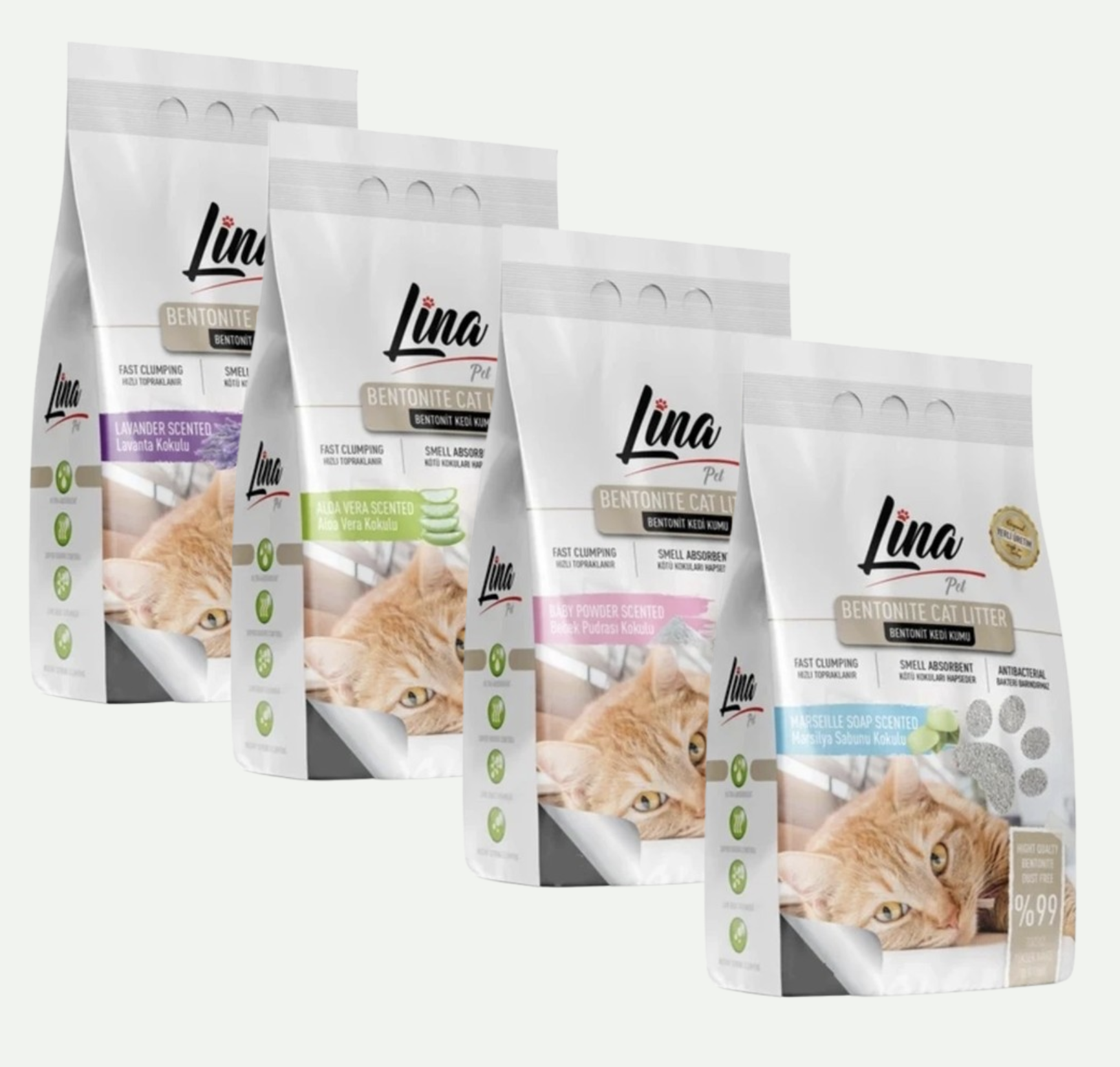 Lina Pet Bentonite Cat Litter