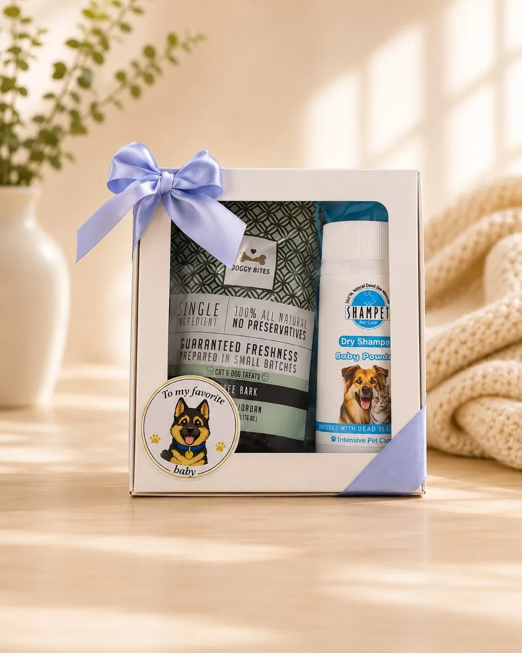 To My Favorite Baby Dog Gift Set