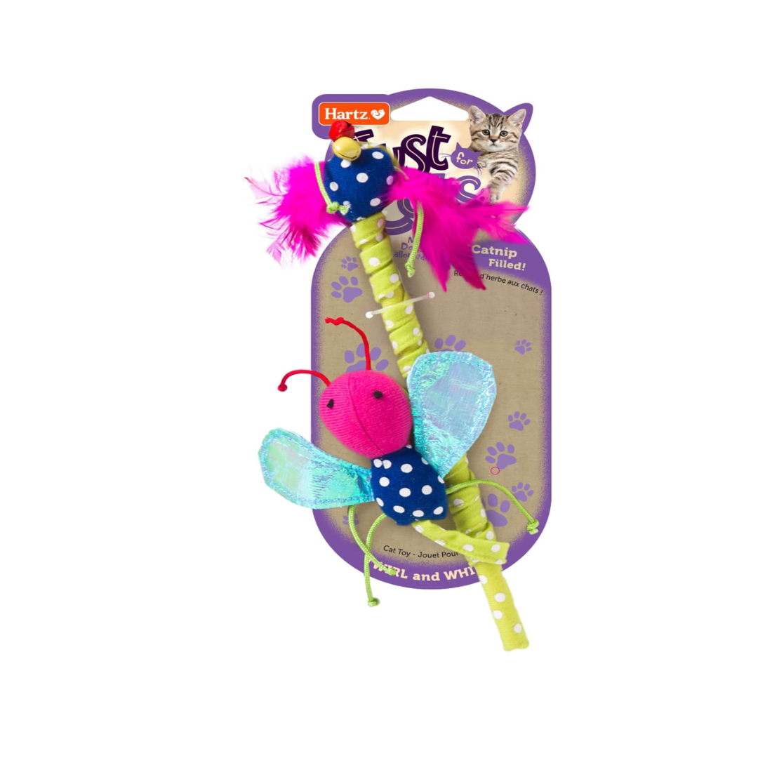 Hartz Just for Cats Whirl & Whirl Cat Toy (Catnip Filled)