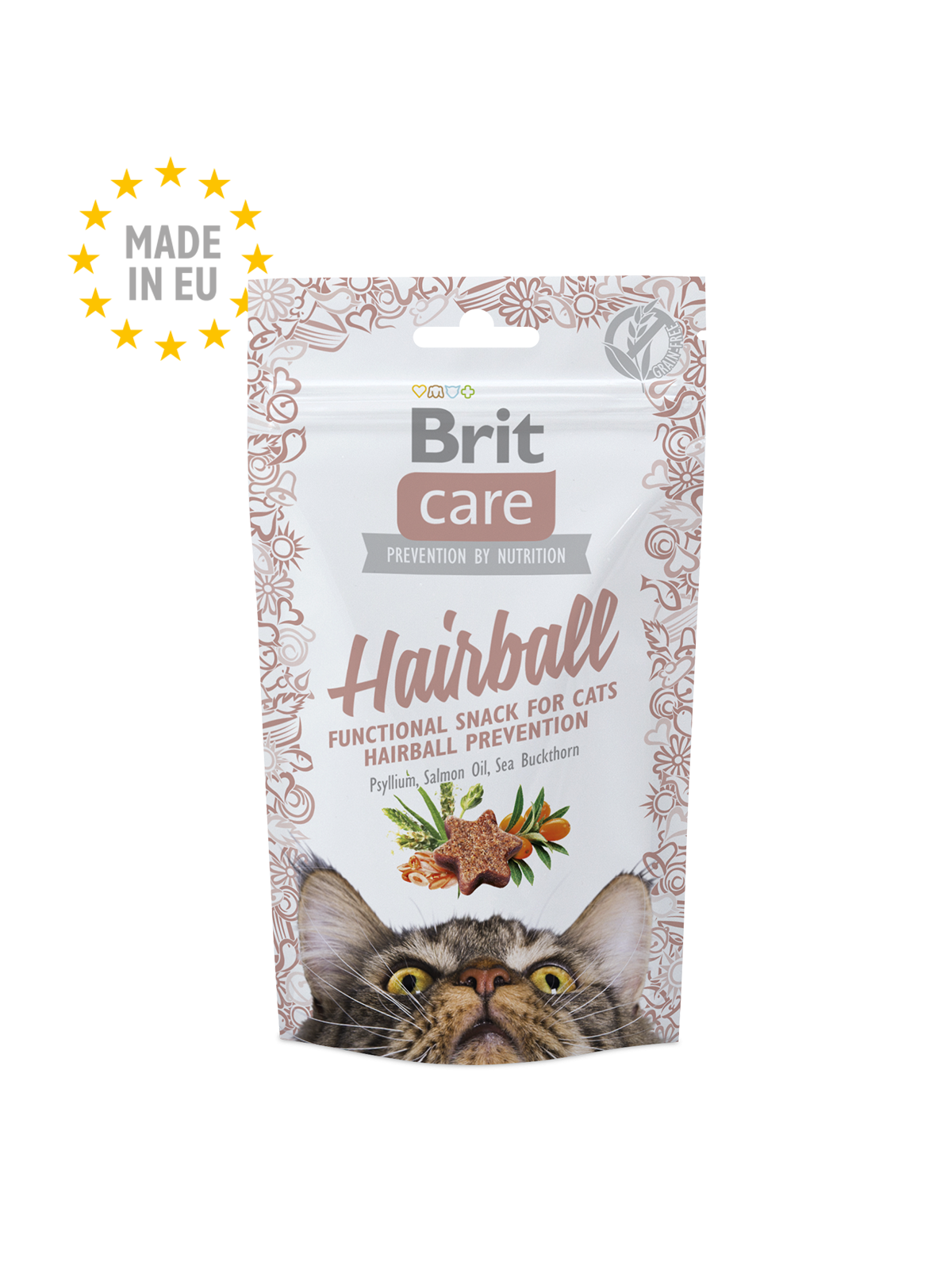 Brit Care Cat Snack Hairball (50g)