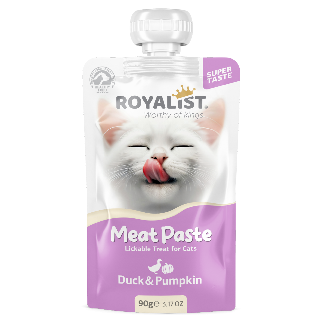 Royalist Meat Paste Duck & Pumpkin Flavour Lickable Treat for Cats