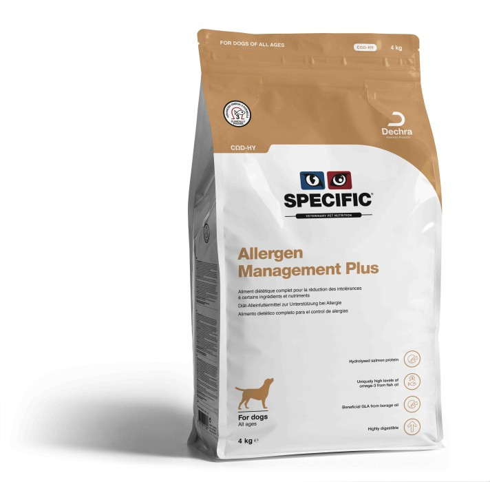 Specific Allergen Management Plus (COD-HY) for Dogs