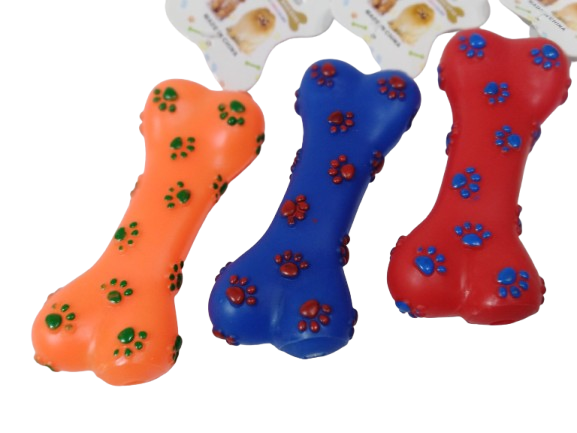Colorful Bone-Shaped Chew Toy – Fun & Interactive Play for Dogs