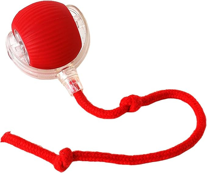 Rechargeable Interactive LED Cat Ball Toy – Smart Rolling Play for Cats