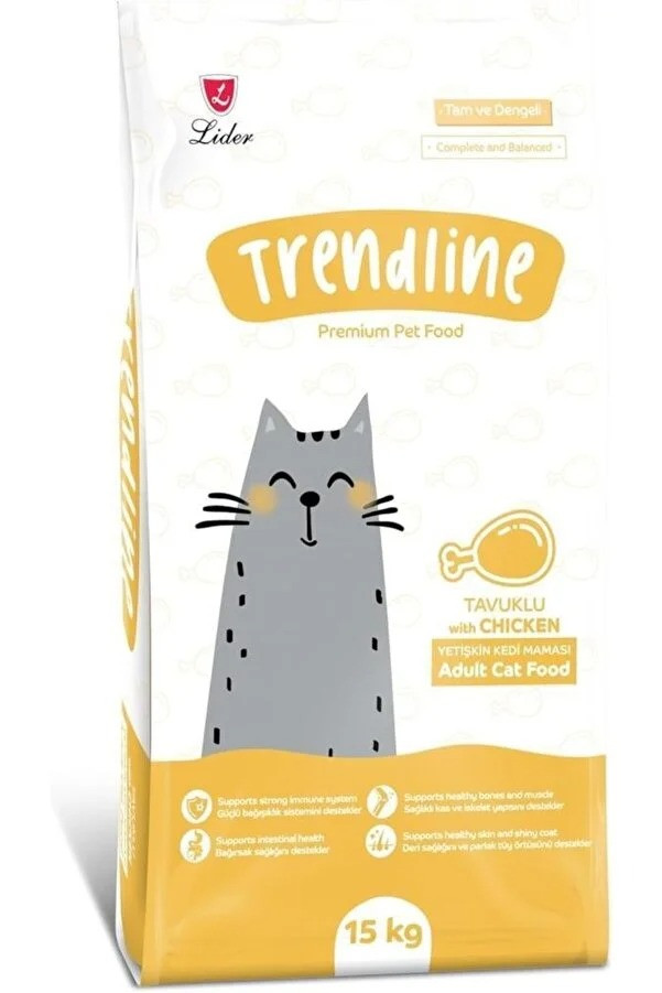 Trendline Adult Cat Food – Chicken Formula
