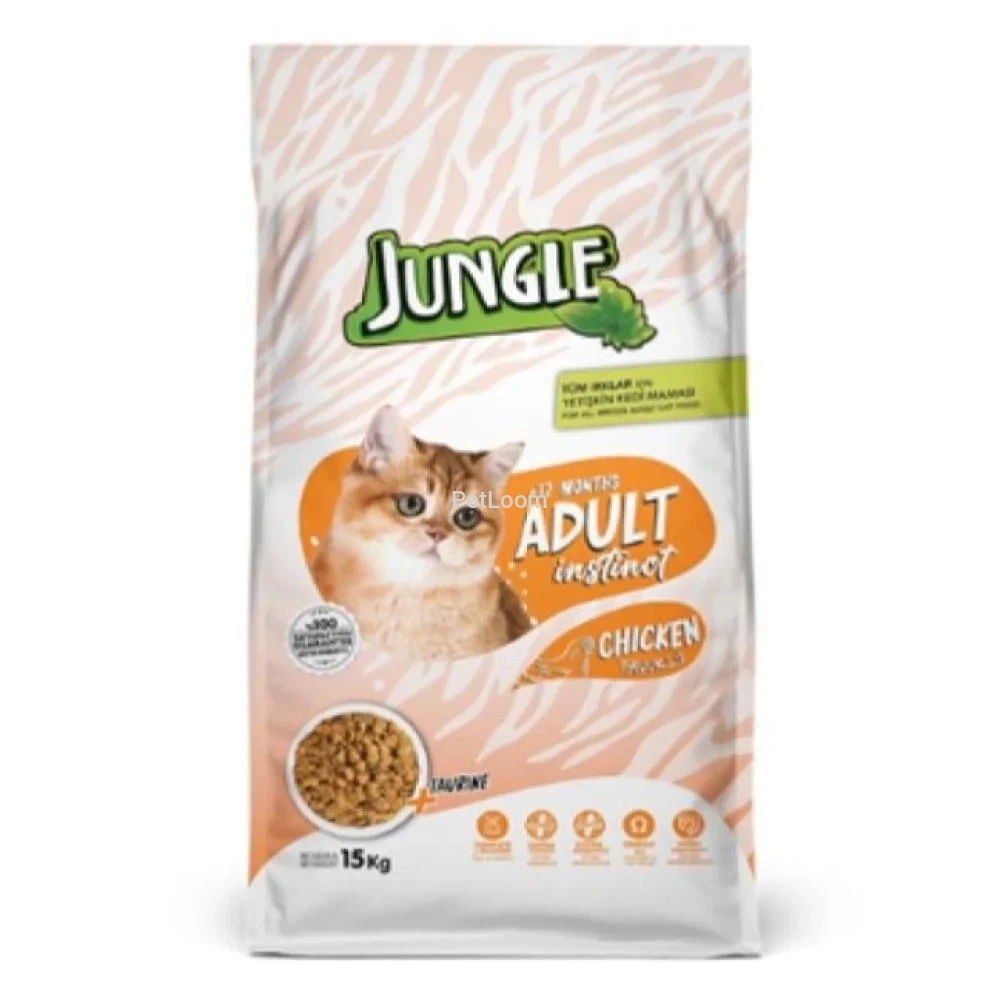Jungle Adult Cat Food with Chicken