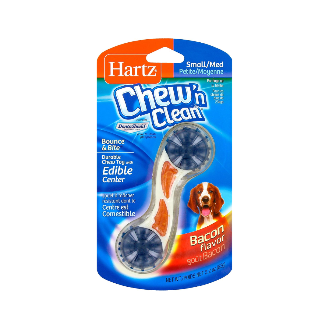 Hartz® Chew ‘n Clean® Bounce & Bite™ Small / Medium – Bacon Flavor