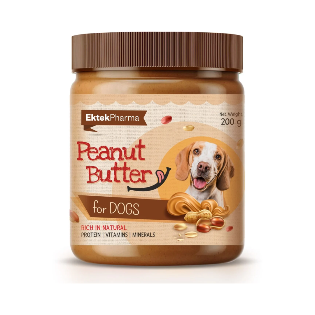 Ektek Pharma Peanut Butter for Dogs – 200gm