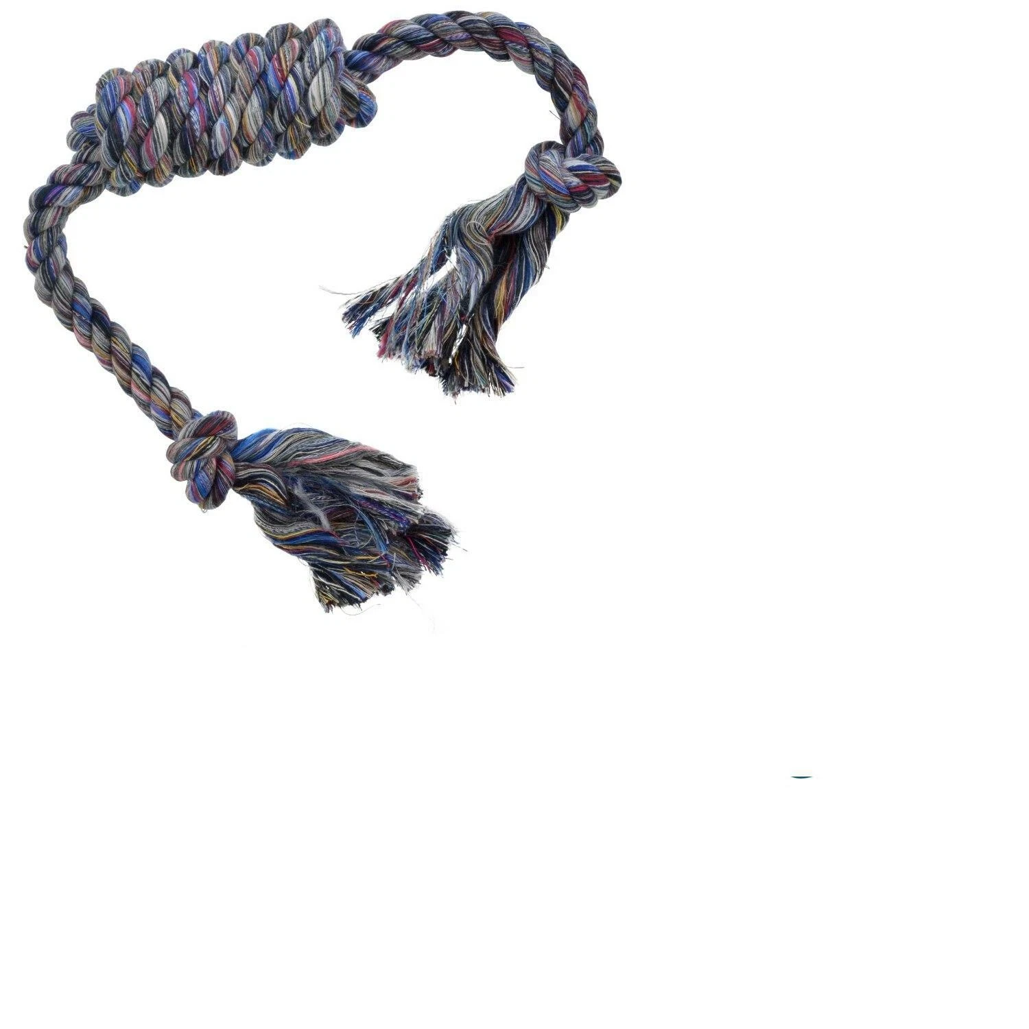 Greenbrier Kennel Club Multi-Color Dog Rope & Tug Toy