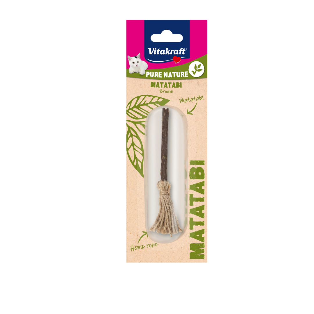 Vitakraft Pure Nature Matatabi Broom Cat Toy
