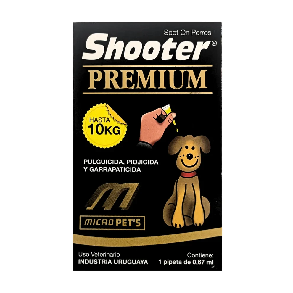 Shooter Premium Spot-On for Dogs (Up to 10kg)