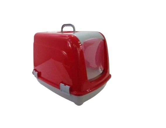 Turkish Covered Cat Litter Box with Scoop & Carbon Filter