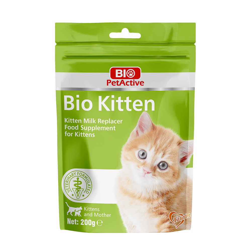 Bio PetActive Bio Kitten – Milk Replacer Complementary Feed for Kittens