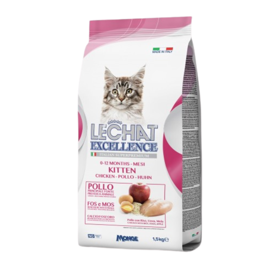 LeChat Excellence Kitten Chicken – 1.5 kg