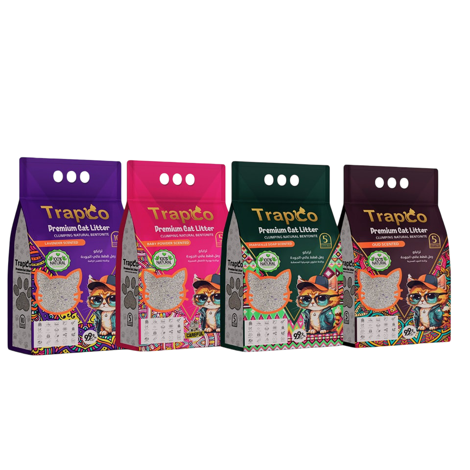 Trapco Premium Cat Litter – Clumping Natural Bentonite