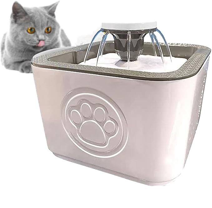 Plastic Cat & Dog Water Fountain