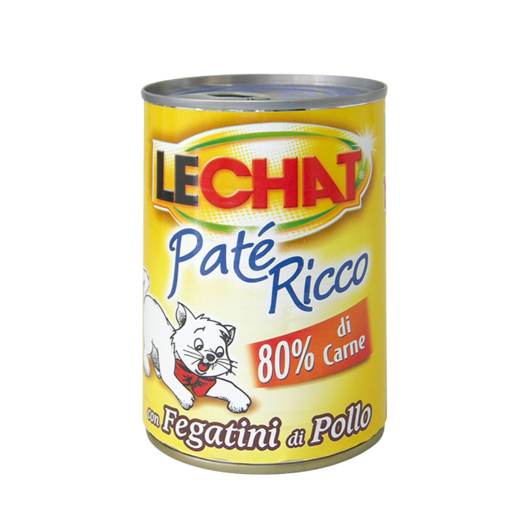LeChat Adult Paté Ricco with Chicken Livers