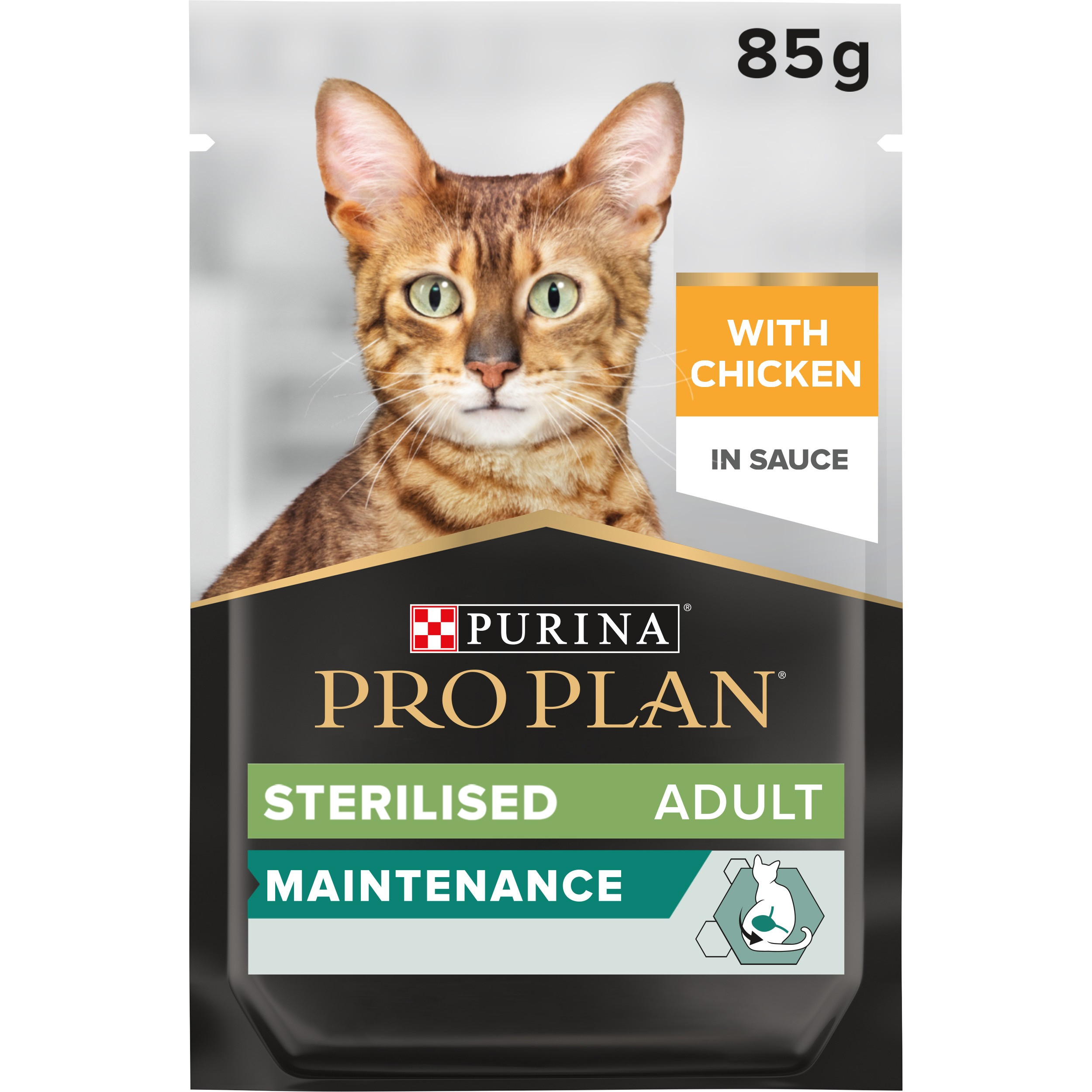 Purina Pro Plan Sterilised Adult Wet Cat Food Chicken in Gravy