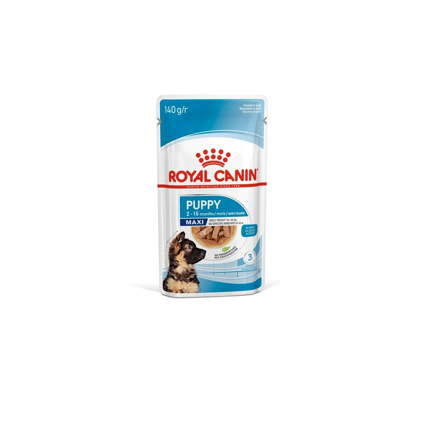 Royal Canin Maxi Puppy Chunks In Gravy