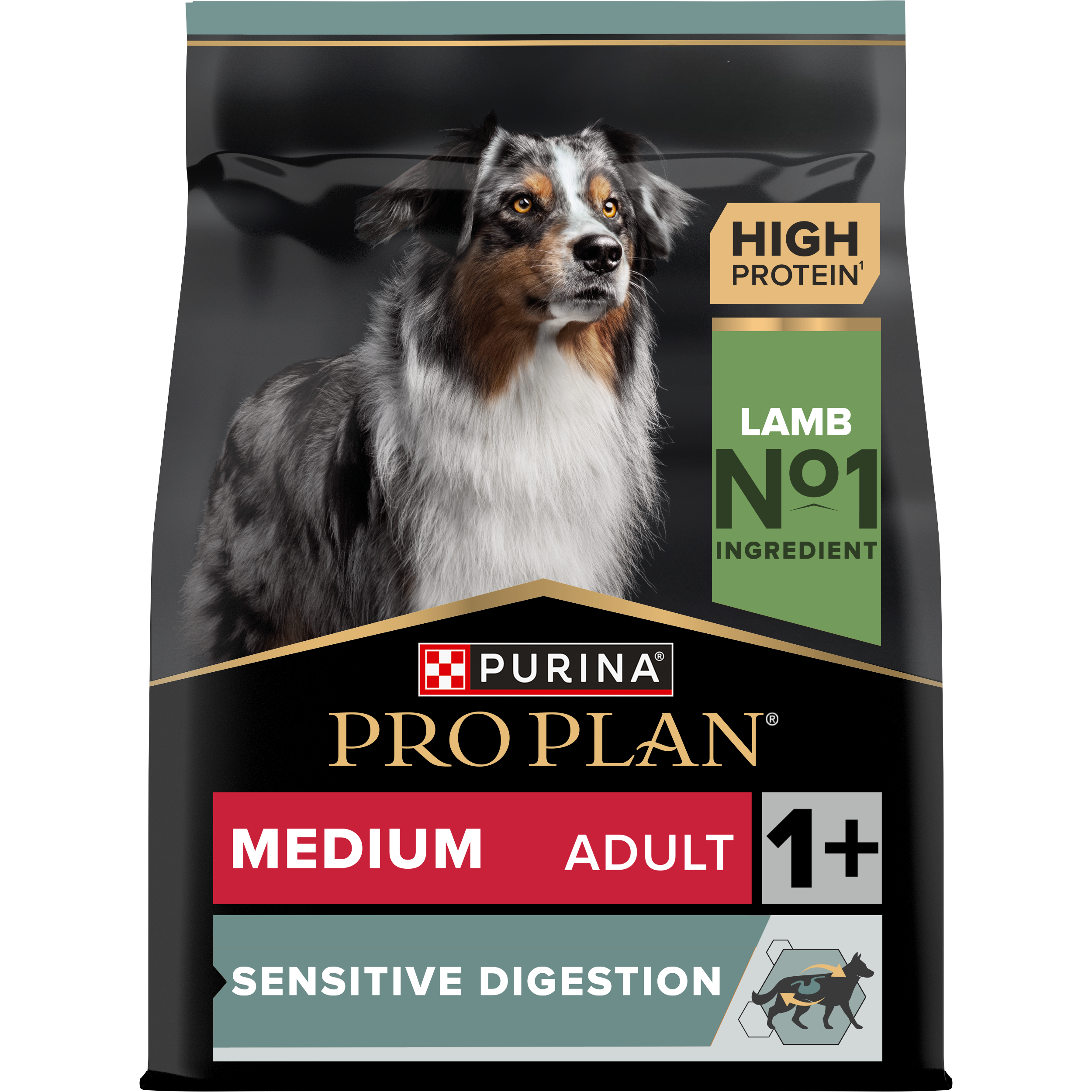 Purina Pro Plan Sensitive Digestion Medium Adult Dry Dog Food with Lamb