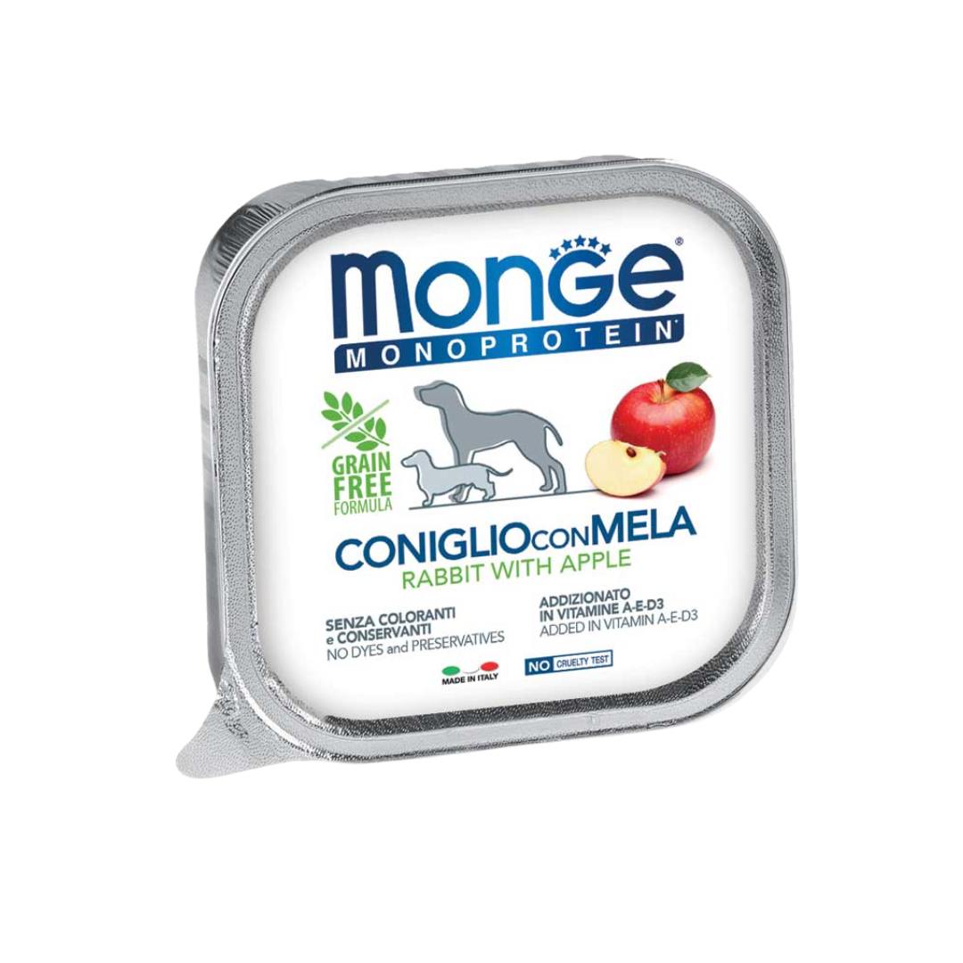 Monge Monoprotein Paté Rabbit with Apple