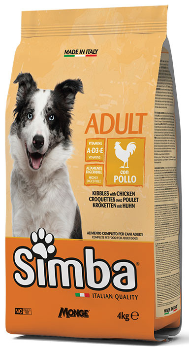 Simba Adult Dog Kibbles with Chicken – 4 kg