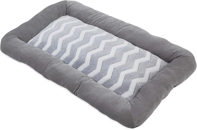 SnooZZy Zig Zag Low Bumper Kennel Mat – Fits 19″–36″ Kennels (Assorted Colors)