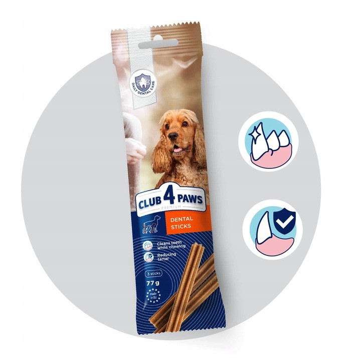 Club 4 Paws Premium Dental Sticks For Medium and Small Breed Dogs