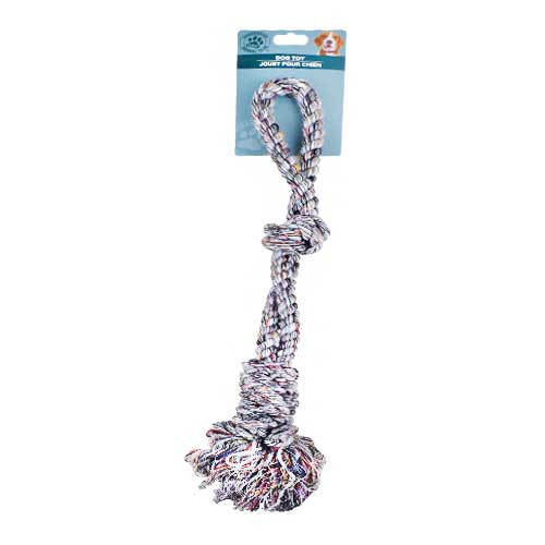 Greenbrier Kennel Club Multi-Color Rope Toy with Loop Handle