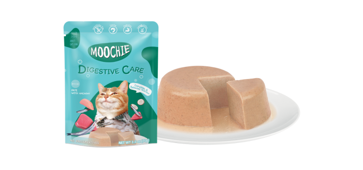 Moochie Digestive Care – Pate with Anchovy