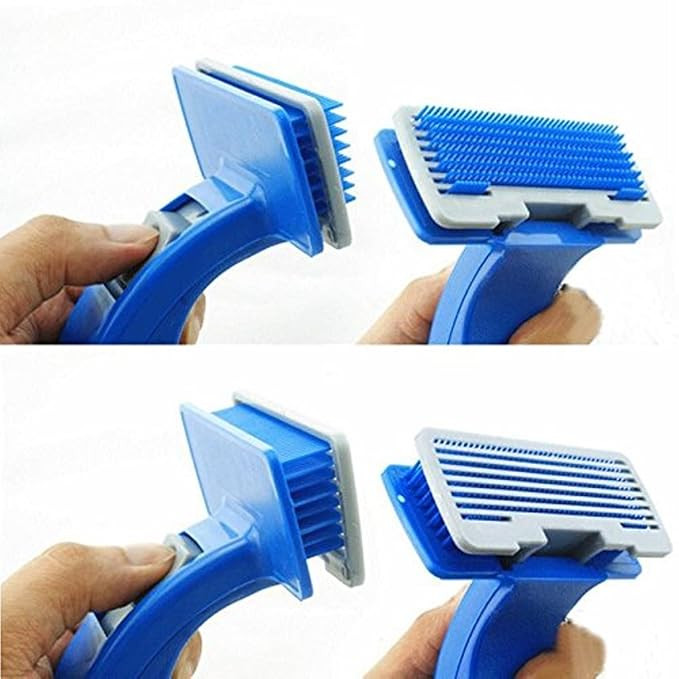 Self-Cleaning Pet Grooming Brush