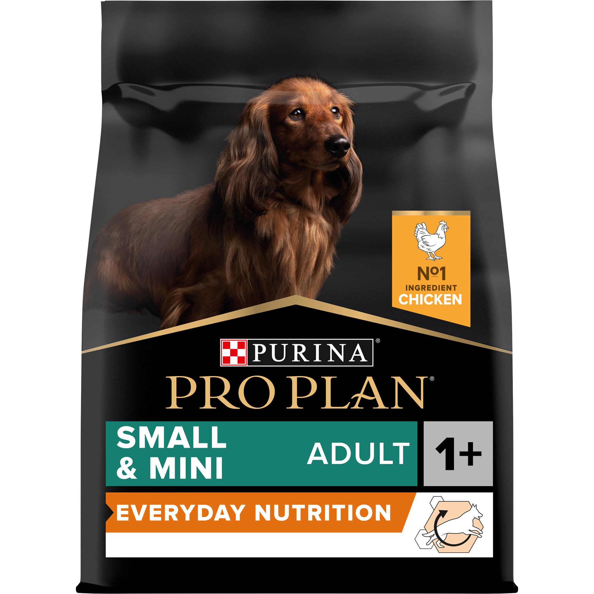 Purina Pro Plan Everyday Nutrition Small and Mini Adult Dry Dog Food with Chicken