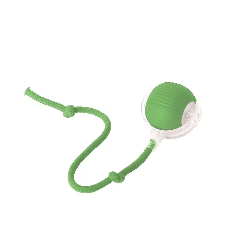Rechargeable Interactive LED Cat Ball Toy Smart Rolling Play for Cats  – Assorted Colors