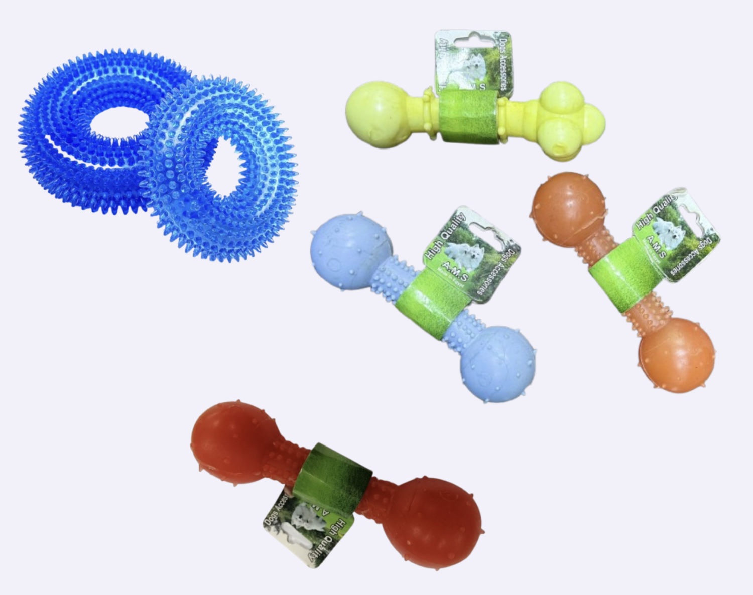 ٍٍRubber Bone Toy for Dogs