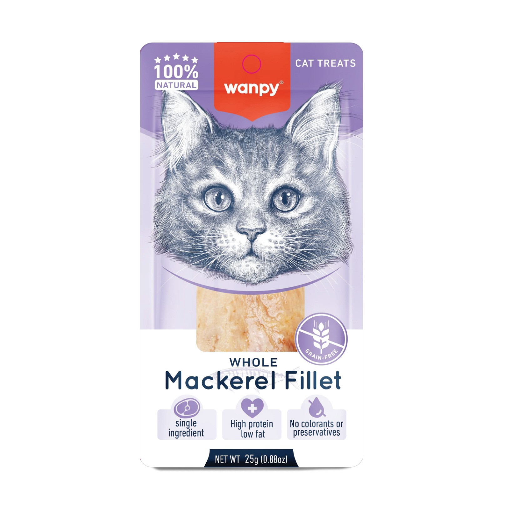 Wanpy Whole Mackerel Fillet