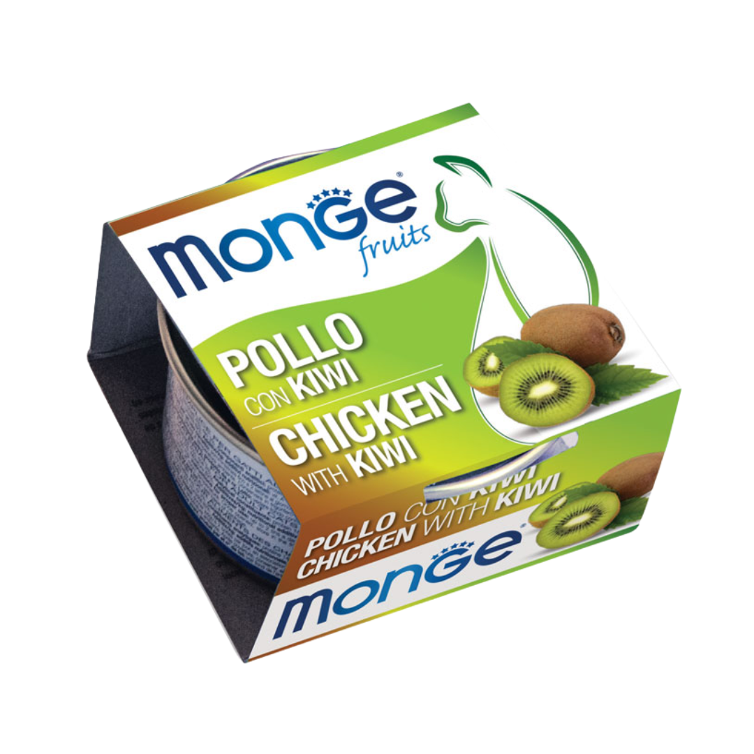 Monge Fruits Adult Cat Chicken Flakes with Kiwi