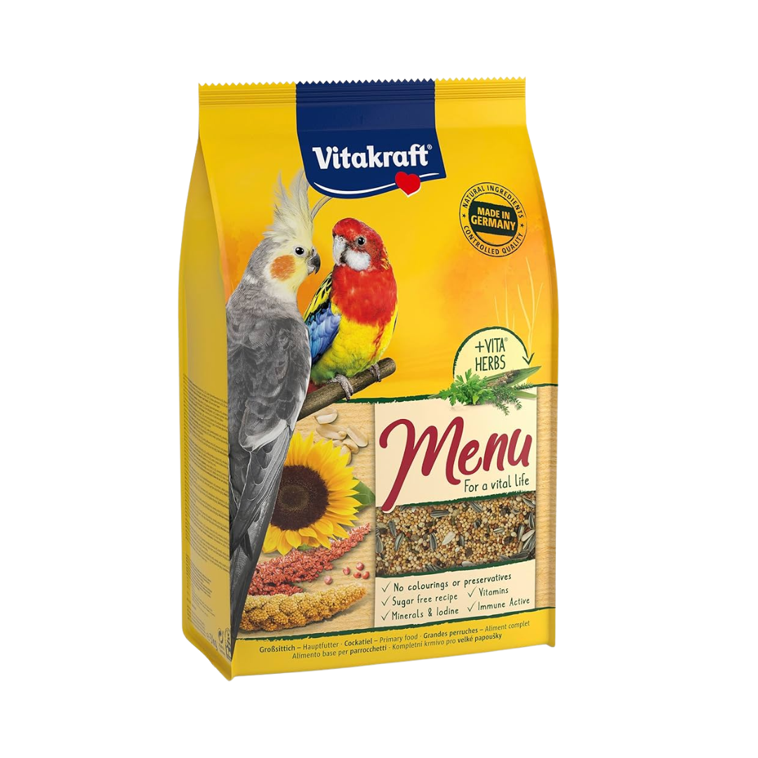 Vitakraft Menu Complete Bird Food with VITA HERBS