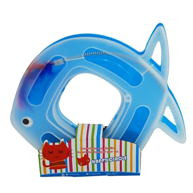 Interactive Fish-Shaped Cat Toy