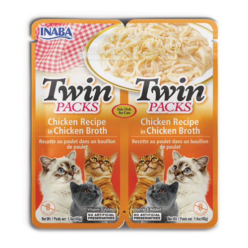 Inaba Twin Packs Chicken Recipe in Chicken Broth